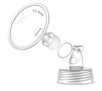 1 x 11 mm Maymom 2 pièces de pompe à col large pour pompes Spectra S1/S2 ; y compris brides à large ouverture ; bride Spectra non originale