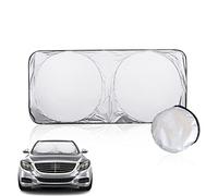 1 x 150 x 85 cm pare-soleil pour pare-brise de voiture, visière solaire interne rabattable, isolation thermique et protection UV, compatible avec la plupart des véhicules.