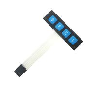 1 x 4 4 Touches Matrice Commutateur à Membrane Clavier Panneau de Commande SCM Clavier Étendu Clavier Super Slim pour Arduino
