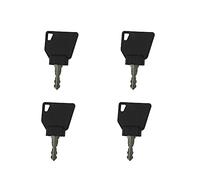 1 x 4 clés pour interrupteur d'allumage avec JCB Master Construction de plantes - Agriculture - Machines - Pelleteuse - Pelleteuse - Benne benne - Tracteurs - Chariot élévateur - Dozers (4)