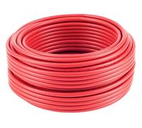1 x 50 m - Câble solaire 4 mm² H1Z2Z2-K CPR (classe incendie) B2ca pour installations photovoltaïques, sans halogène, ignifuge, résistant aux UV, isolation XLPO, pour installations PV