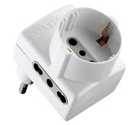 1 X ADAPTATEUR TRIPLE GAIN DE PLACE 2P+prise T16A - art.70066