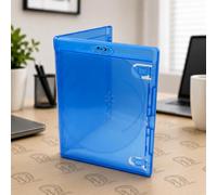 1 X Amaray Blue Blu-Ray DVD Triple Cases Holds 3 Disks