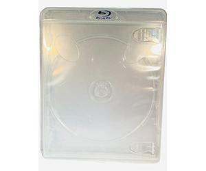 1 x Amaray Vortex Single Clear 14 mm Case Spine Bluray New Replacement Case