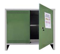 1 X ARMOIRE DE RANGEMENT PRODUITS PESTAL PRATIKO 2 portes - 100 x 40 x 80 cm basse