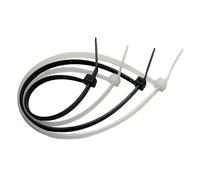 1 X ATTACHE-CaBLE POUR CaBLES mm 3,6 x 200 pcs 100 - blanc