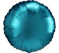 amscan- 1 Ballon Rond en Aluminium Bleu, 4188001