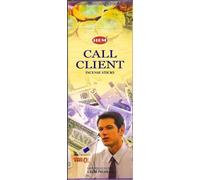1 x boîte Call Client - 120 baguettes - Hem Incense by India