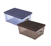 1 X BOÎTE POLYVALENTE ELEGANCE BOX XXL cm 59 x 39 xh 17 moka/moka