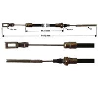 1 x câble de frein pour Peitz S234R - R234/76 longueur de la gaine 1175mm - longueur totale:1450 mm