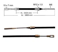 1 x câble de frein pour Peitz S234R - R234/76 longueur de la gaine 1525mm - longueur totale:1800 mm