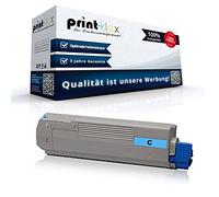 1 x Cartouche de toner compatible pour OKI C-610cdn C 610dn C-610 N 610dtn C cyan 44315307