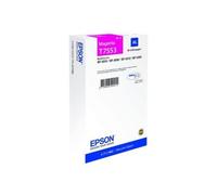 1 x Cartouche d'encre d'origine pour epson workforce wF-pRO 8590 dWF t7553 t 7553-magenta-capacité : env. 4000 pages à 5 % de couverture