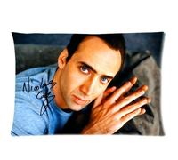 1 X Cartrol Cotton & Polyester Custom Pillowcase-Custom Nicolas Cage Pillowcase Standard 20x30 (one side) Pillow Cover