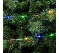 1 X CHAÎNE LINeAIRE GOUTTES DE LUMIERES LED SeRIE MTL 600 gouttes chaudes L. -49 m. (45+4)