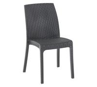 1 X CHAISE EN POLYPROPYLENE VIRGINIA Blanche