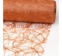 1 x Chemin de Table Sizoweb 15cm large x 25m long - Terracotta