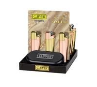 1 x Clipper Briquet Horizons Edition Spéciale (Gold Marble)