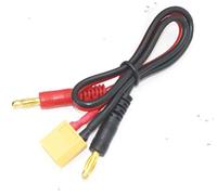 1 x connecteur XT60 vers fiche banane de 4 mm pour chargeurs IMAX B6 B6AC B8 (fiche XT60 vers banane)