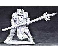 1 x Crusader Defender Spear - Reaper Bones Figurine pour Jeux de Roles Plateau - 77554