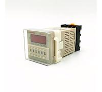 1 x DH48S-S Relais double temporisation programmable Base Tension DC 12 V DC24 V CA 110 AC 220 V (CA 380 V)