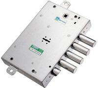 1 X DM M4 TRIPL+SCR IP.MM 28 E.MM 60 DROITE/SX SERRURE MÉTALLIQUE APPLIQUER 52175 MOTTURA
