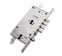 1 X DOUBLE F.SAGOM M4 TRIPL+SCR IP.MM 28 E.MM 63 SERRURE À MORTIER EN MÉTAL DROITE 85795 MOTTURA