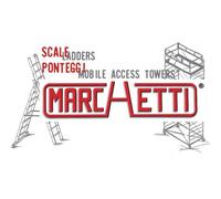 1 X ÉCHELLE TRAPÉZOÏDALE 15 ÉCHELLES ALUMINIUM H.CM 440 ÉCHELLES À LARGE MARCHE AGRIL MARCHETTI