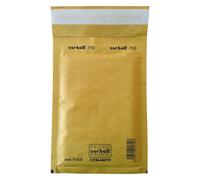 1 X ENVELOPPE AVEC REMBOURRAGE ESTAMPILLe 13 x 20 cm jaune - paquet de 10 piEces