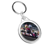 1 X & Fast Karting Go Racing - Porte-clés IR02 Mum Dad Birthday #16474, multicolore, M