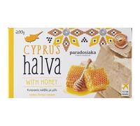 1 x Halva Chypre avec miel Paradosiaka - La confection riche au sésame est un bonbon de base - 1 x 200 g