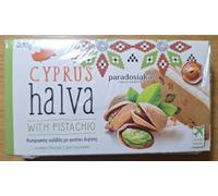 1 x Halva Cyprus avec pistache Paradosiaka - La confection riche au sésame est un bonbon de base - 1 x 200 g