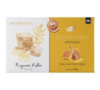 1 x Halva de Chypre au miel Paradosiaka - Confiserie riche au sésame, un incontournable - 1 x 400 g