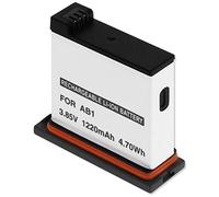 1 x jusqu'à 4 batteries compatibles avec Osmo AB1 pour DJI Osmo Action Sportscam [Li-Ion - 1220 mAh - 3,85 V]