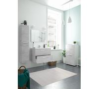 1 X KIT MEUBLES DE SALLE DE BAINS ARUBA 2 TIROIRS 80 SUSP.