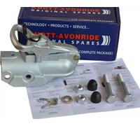 1 x Knott - Avonride - Attelage à rotule - 3500kg - Ø 60mm - trous Ø 14,5mm