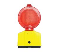 1 X LAMPE DE CONSTRUCTION CLIGNOTANTE DOUBLE BLINK ROAD , rouge