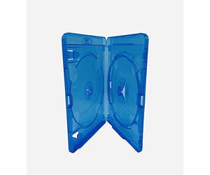 1 X lecteur Blu-Ray Bleu Amaray Lot de boîtiers doubles DVD pour 2 disques By Dragon Trading