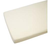 1 x Lit 100% coton jersey Drap-housse 140 x 70 cm - Crème