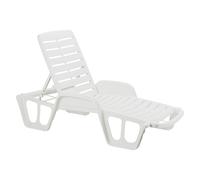 1 X Lit En Polypropylene Blanc