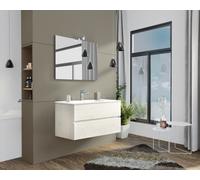 1 X MEUBLES DE SALLE DE BAINS NOUVEAU SPLASH 105 SUSP. CHÊNE