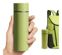 1 x mini bouteille d'eau en acier inoxydable 316, 150 ml, petite bouteille thermos en acier inoxydable, jolie bouteille de café pour l'extérieur, le travail, l'école (vert)