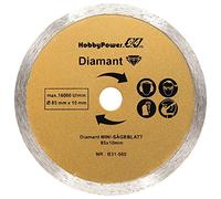 1 x mini scie circulaire portative disque diamant 85 x 10 mm pour Alpha Tools A-MHS 450