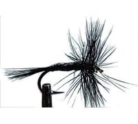 1 x Mouche sèche - ARAIGNEE Noire - pêche à la Truite - H16