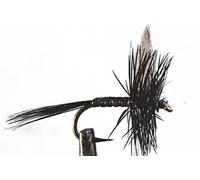 1 x Mouche sèche - Quill Noire - pêche à la Truite - H16