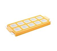 Tescoma delicia - moule pour raviolis ronds, 10 pièces, plastique, jaune Jaune