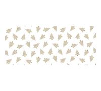 1 X NAPPE FESTIVITeS art. N1E/07 Flocons de neige