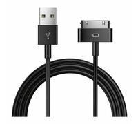 1 x Peak Power 30 broches USB Câble de charge et de synchronisation 1m - Compatible avec iPod Nano, Touch, Classic, Video, iPhone 3G/3GS/4/4S & iPad 1/2/3 (Noir)