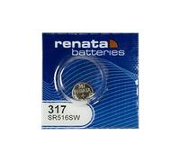 1 x pile au Lithium Renata 317 SR516SW