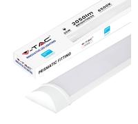 1 X PLAFOND TUBE LED SLIM 20W - 6400K mm.600 x 24,4 x 74,1 mm